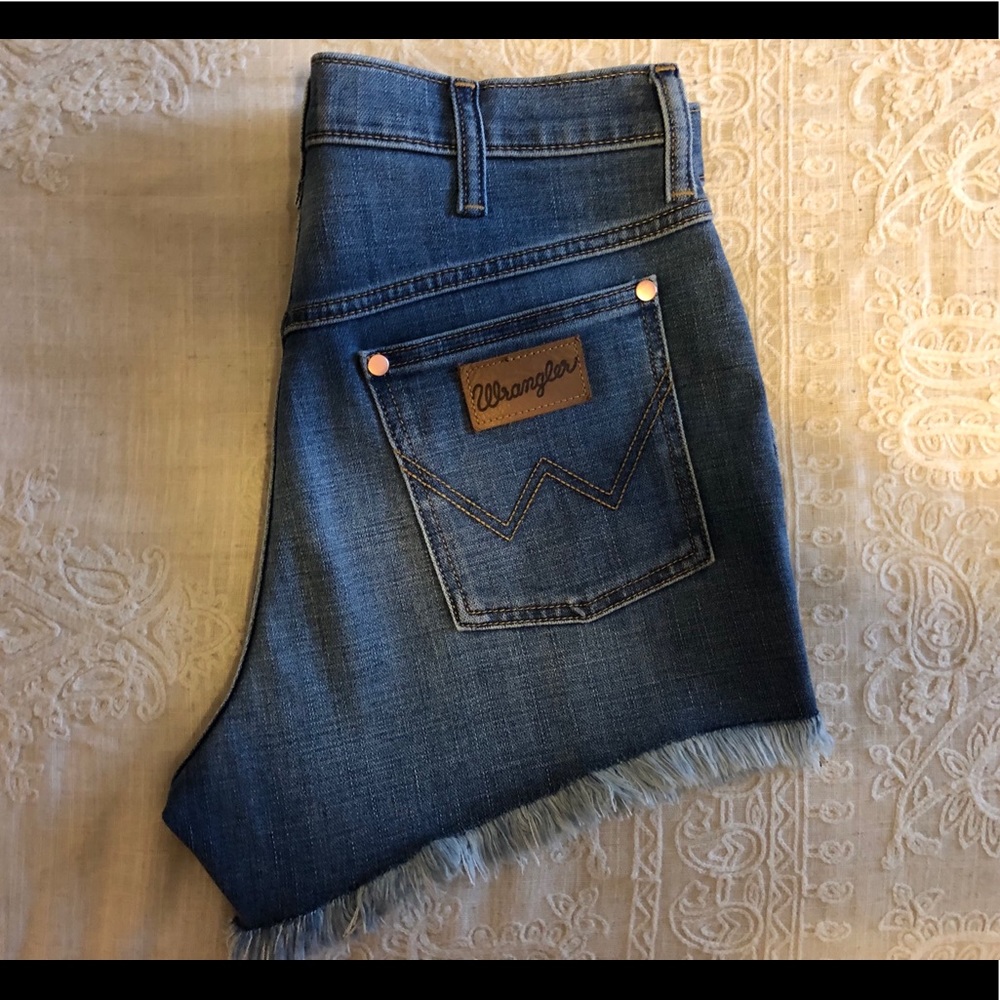 Vintage Inspired Wrangler Cut Off Shorts